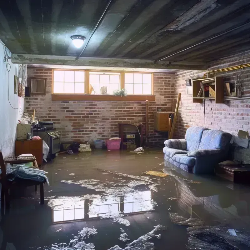 Flooded Basement Cleanup in State Center, IA